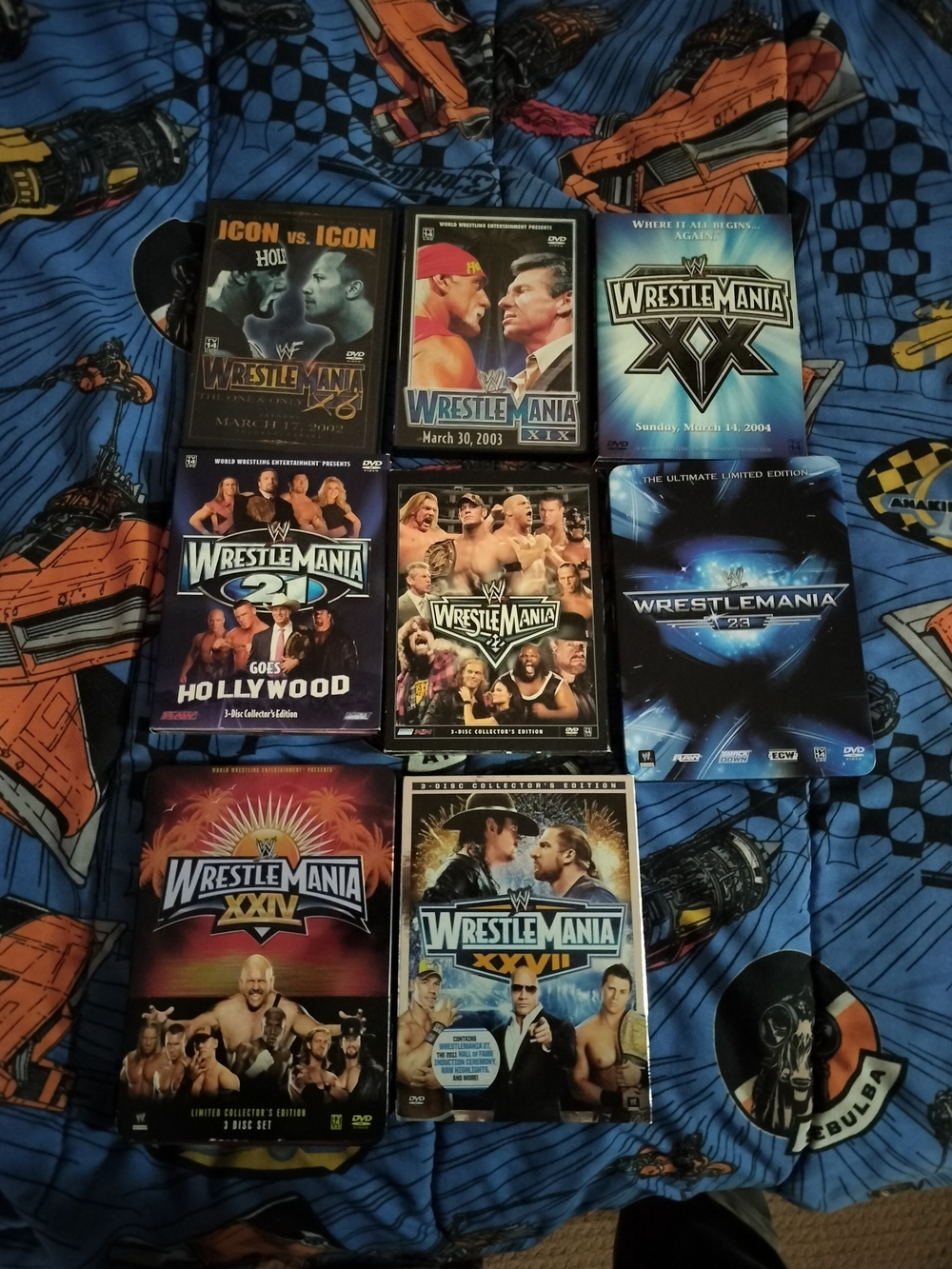 WrestleMania 18 To 24 Plus WrestleMania 27